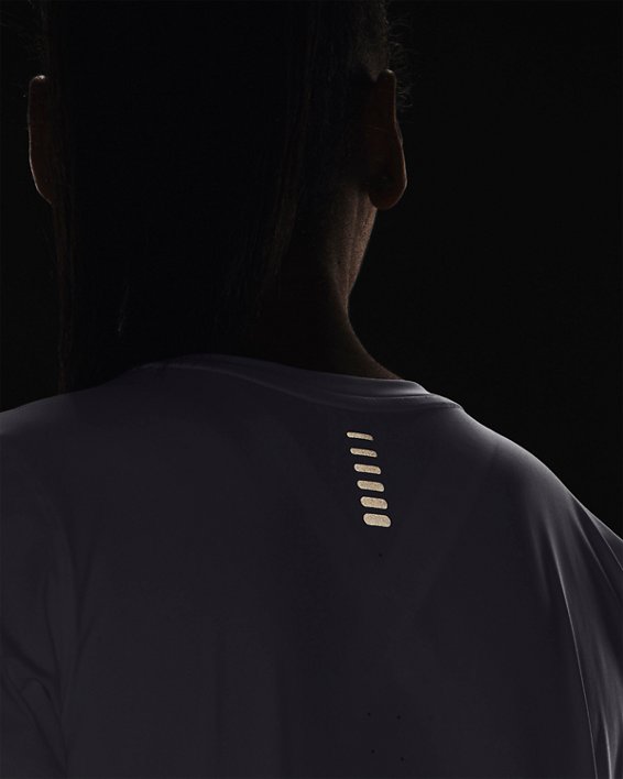 Tee-shirt UA Iso-Chill Laser pour femme, White, pdpMainDesktop image number 5